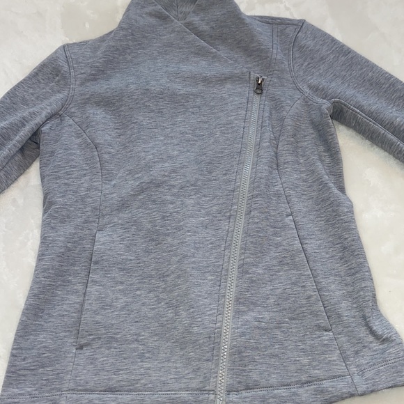 Athleta gray zip up! - Picture 2 of 5